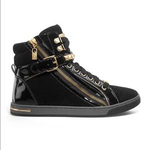Micheal Kors Urban Studded Hightop Sneakers